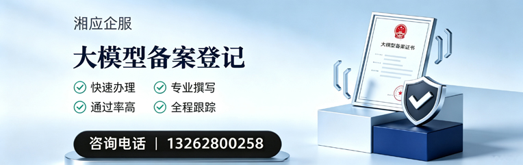 大模型备案申报服务