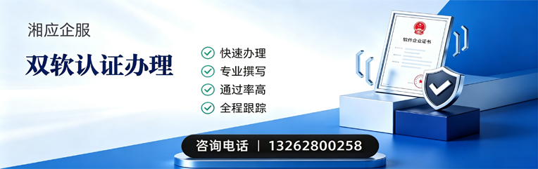 双软认证申报服务